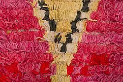 Marokkansk Boucherouite-teppe 390 x 150 cm