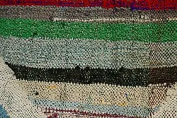 Marokkansk Boucherouite-teppe 145 x 295 cm