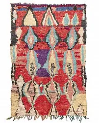 Marokkansk Boucherouite-teppe 235 x 160 cm