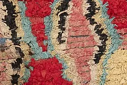 Marokkansk Boucherouite-teppe 235 x 160 cm
