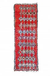 Marokkansk Boucherouite-teppe 295 x 110 cm