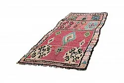 Marokkansk Boucherouite-teppe 240 x 105 cm