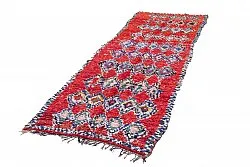 Marokkansk Boucherouite-teppe 295 x 110 cm