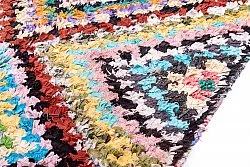 Marokkansk Boucherouite-teppe 215 x 120 cm