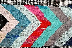 Marokkansk Boucherouite-teppe 145 x 270 cm