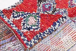 Marokkansk Boucherouite-teppe 295 x 110 cm