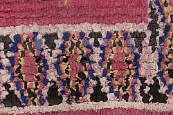 Marokkansk Boucherouite-teppe 275 x 130 cm