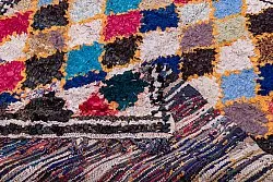 Marokkansk Boucherouite-teppe 185 x 150 cm