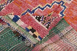 Marokkansk Boucherouite-teppe 275 x 130 cm