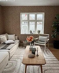 Bomullsteppe - Inez (beige)