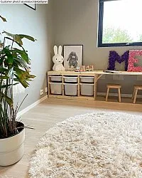Runde tepper - Janjira (offwhite)