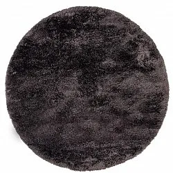 Runde tepper - Kanvas (antrasitt)