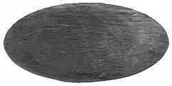 Runde tepper - Aranga Super Soft Fur (antrasitt)