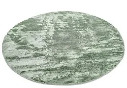 Runde tepper - Aranga Super Soft Fur (grønn)