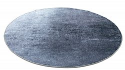 Rundt teppe - Artena (blå)
