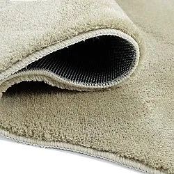 Asymmetrisk Bølgete Ryeteppe - Aranga Super Soft Fur (lysegrønn)
