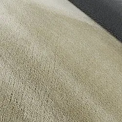 Asymmetrisk Bølgete Ryeteppe - Aranga Super Soft Fur (lysegrønn)