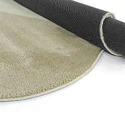 Asymmetrisk Bølgete Ryeteppe - Aranga Super Soft Fur (lysegrønn)