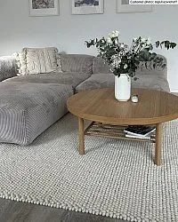 Ullteppe - Avafors Wool Bubble (beige)