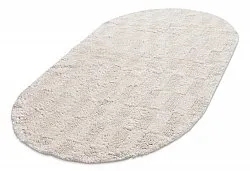Oval baderomsmatte - Bevin (off-white)