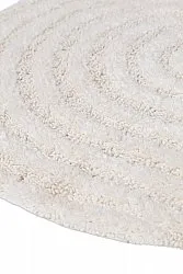 Oval baderomsmatte - Embla (off-white)
