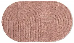 Oval baderomsmatte - Embla (rosa)
