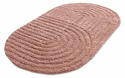 Oval baderomsmatte - Embla (rosa)