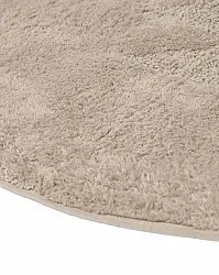 Rund baderomsmatte - Gertie (beige)