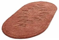 Oval baderomsmatte - Gertie (terracotta)