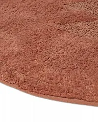 Rund baderomsmatte - Gertie (terracotta)