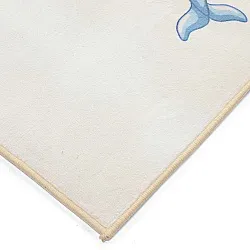 Barneteppe - Animal Map (beige)