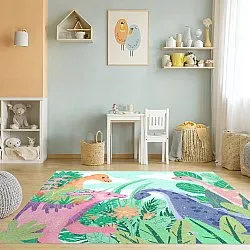 Barneteppe - Dino Friends (multi)