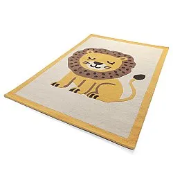 Barneteppe - Lion Hand Tufted Wool Premium (beige/multi)
