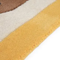 Barneteppe - Lion Hand Tufted Wool Premium (beige/multi)