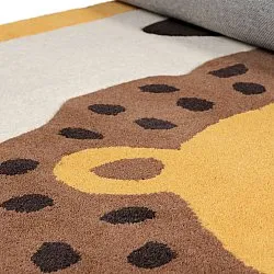 Barneteppe - Lion Hand Tufted Wool Premium (beige/multi)