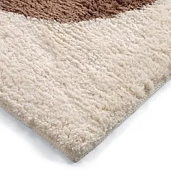 Barneteppe - Soft Teddybear (krem/brun)