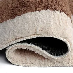 Barneteppe - Soft Teddybear (krem/brun)