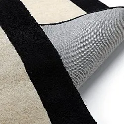 Barneteppe - Zebra Hand Tufted Wool Premium (beige/svart)