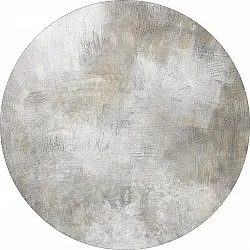 Rundt teppe - Malaga (beige)