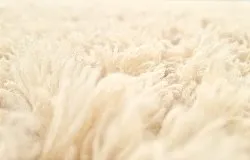 Ullteppe - Aliste Wool Shaggy (alabaster gleam)