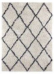 Ryetepper - Alcott Natural Cotton Shaggy (svart/hvitt)