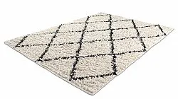 Ryetepper - Alcott Natural Cotton Shaggy (svart/hvitt)