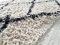 Ryetepper - Alcott Natural Cotton Shaggy (svart/hvitt)