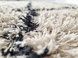 Ryetepper - Alcott Natural Cotton Shaggy (svart/hvitt)