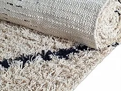 Ryetepper - Alcott Natural Cotton Shaggy (svart/hvitt)