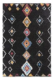 Ryetepper - Marden Natural Cotton Shaggy (svart/multi)