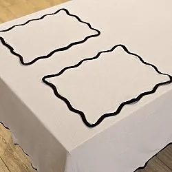 Bordbrikke 2-pakning - Yrsa (lys beige)