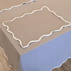 Bordbrikke 2-pakning - Yrsa (mørk beige)