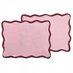 Bordbrikke 2-pakning - Yrsa (rosa)