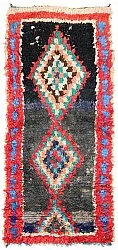Marokkansk Boucherouite-teppe 245 x 110 cm